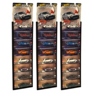 Wieszak na samochodziki Hot Wheels Premium 1:64 – zestaw: baza i moduł