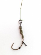 przypon karpiowy ronnie rig hak fox 4 plecionka Under carp micro krętlik 20