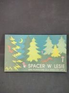 Stara gra planszowa SPACER W LESIE PRL - kompletna i zadbana