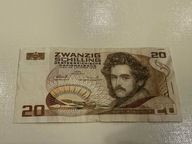 20 szylingów Austria 1986 P#148 VF