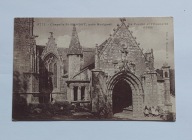 CIEKAWA STARA POCZTÓWKA FRANCJA COTES D'ARMOR KAPLICA ŚW.HERBOTA PRZEDWOJEN