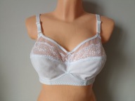 Śliczna markowa bielizna George UK 38D EUR 85D biały