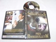 Sherlock Holmes Pies Baskervilleów film płyta DVD /5-/