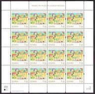 M/ Seria w Arkuszach Fi 3771- 3773 ** Polska w oczach dziecka