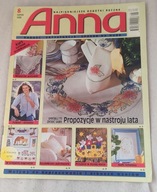 Czasopismo Anna najpiękniejsze robótki ręczne nr 8/2000