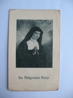 KATOWICE-BOGUCICE ŚW. MAŁGORZATA MARJA PRYMICJE przedw. ŚW. OBRAZEK 1929