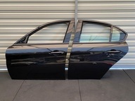 ALFA ROMEO GIULIA DRZWI LEWE PRZEDNIE TYLNE KOMPLET CZARNY METALIK