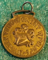 MEDAL ZWIĄZEK KYNOLOGICZNY W POLSCE - WYSTAWA PSÓW TORUŃ 16VIII64