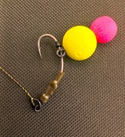 Przypon karpiowy PREMIUM ronnie rig korda klor 4 plecionka PB,wkrętka 19 mm