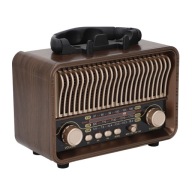 Retro Vintage Radio MG-002 Przenośne radio AM FM SW Bluetooth 5.4 1200mAh