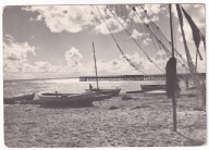 Gdynia Orłowo ? Łodzie i sieci rybackie 1958r. Foto Uklejewski