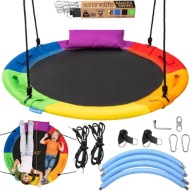 HUŚTAWKA DLA DZIECI BOCIANIE GNIAZDO DUŻA 102CM 317KG MOCNA WYTRZYMAŁA USA