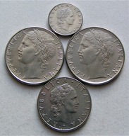 Włochy-zestaw mix2x50/2x100 lira MN ładne stany