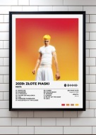 mata „2039: złote piaski” | plakat A3 Prezent album rap ozdoba na ścianę