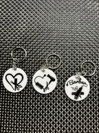 ZESTAW 3 BRELOCZKÓW DRUK 3D BRELOK ZAWIESZKA DO KLUCZY HAIR SALON FRYZJER