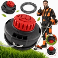MOCNA GŁOWICA ŻYŁKOWA DO KOSY NAC HUSQVARNA M10x1,25 ŁATWE NAWIJANIE ŻYŁKI