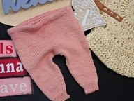 Wełniane spodnie leggi r 68