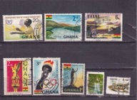 Kolonie angielskie . 1980. Ghana . Kasow