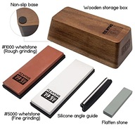 Ostrzałka do noży z kamienia naturalnego Shanzu