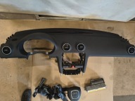 Audi a3 8p0 konsola airbag pasy Europa