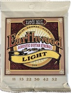 Struny do gitary akustycznej Ernie Ball 2004 Earthwood Light (11-52)