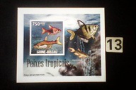Ryby , Guine-Bissau , MNH cięty