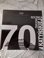 Folder do monety - 70 rocznica zbrodni katyńskiej.