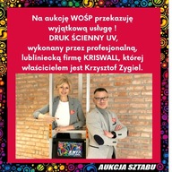 DRUK ŚCIENNY UV / WOŚP Lubliniec #326