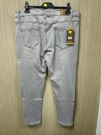 Spodnie jeans szare, elastyczne r. 48 (4XL) DENIM Collection !!!
