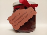 Domowa konfitura truskawki z jeżynami 200 ml - niskosłodzona
