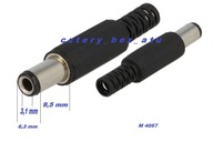 Wtyk zasilania DC 6,3 X 3,1 mm MIRANDA 4057 13-3-5 *