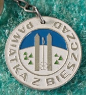 BRELOK PAMIĄTKA Z BIESZCZAD - TURYSTYKA GÓRY