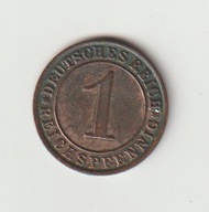 Niemcy Weimar 1 Reichspfennig 1933 A