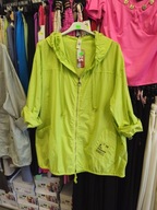 Kurtka wiatrówka cienka Italy, Uni, limonka !!!
