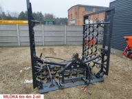 WŁÓKA ŁĄKOWA ŁĄKOWO-POLOWA Brona - odlewy dwustronne 2m 3m 4m 5m 6m 8m