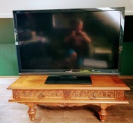 Stylowa niska podstawa szafka pod telewizor