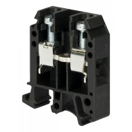 Złączka szynowa gwint ZUG-G16 mm2 czarna