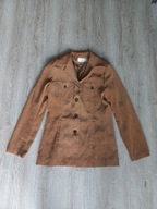 Jasnobrązowy żakiet/kurtka wiosenna r 38 vintage