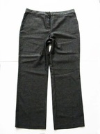 Next pięk. eleganckie szerokie spodnie j.nowe drobny wzór wysoki stan 44/46