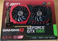 Karta Graficzna Msi Gtx 1060 6GB Gaming X