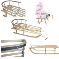 DREWNIANE SANKI TRADYCYJNE OPARCIE POLSKI PRODUCENT SZNUREK DO 120KG