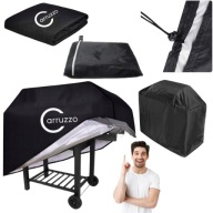 POKROWIEC NA GRILLA GAZOWEGO WĘGLOWY WODOODPORNY OSŁONA PLANDEKA 124x65x110