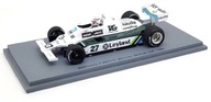 F1 WILLIAMS FW07B #27 Alan Jones World Champion 1980 1/43 SPARK S6992