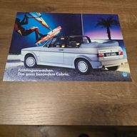 VW Volkswagen Golf Cabrio Golf Cabriolet 1988