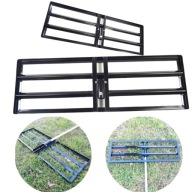 GRABIE DO TRAWY TERENU METALOWE NIWELATOR ROZGARNIARKA RĘCZNY 90 CM X 30 CM