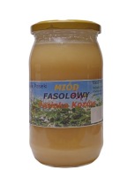 Miód fasolowy Pasieka Kozów 1 kg stały nierozgrzewany raw Lubelszczyzna