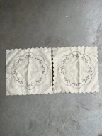 Poszewki na poduszki dekoracyjne żakardowe 40x40cm (2 sztuki)