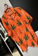 12 Amigos imprezowa hawajska pomarańcz miłosna randka liście kaktusa XL