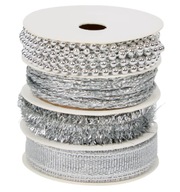 SZNUREK METALIZOWANY HOBBY FLORA – 2 M SREBRNY
