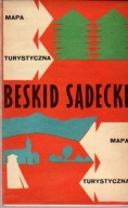 Beskid Sądecki. Mapa turystyczna 1973